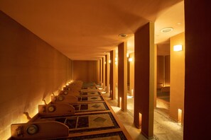 Salas de tratamientos para parejas, bañera de hidromasaje