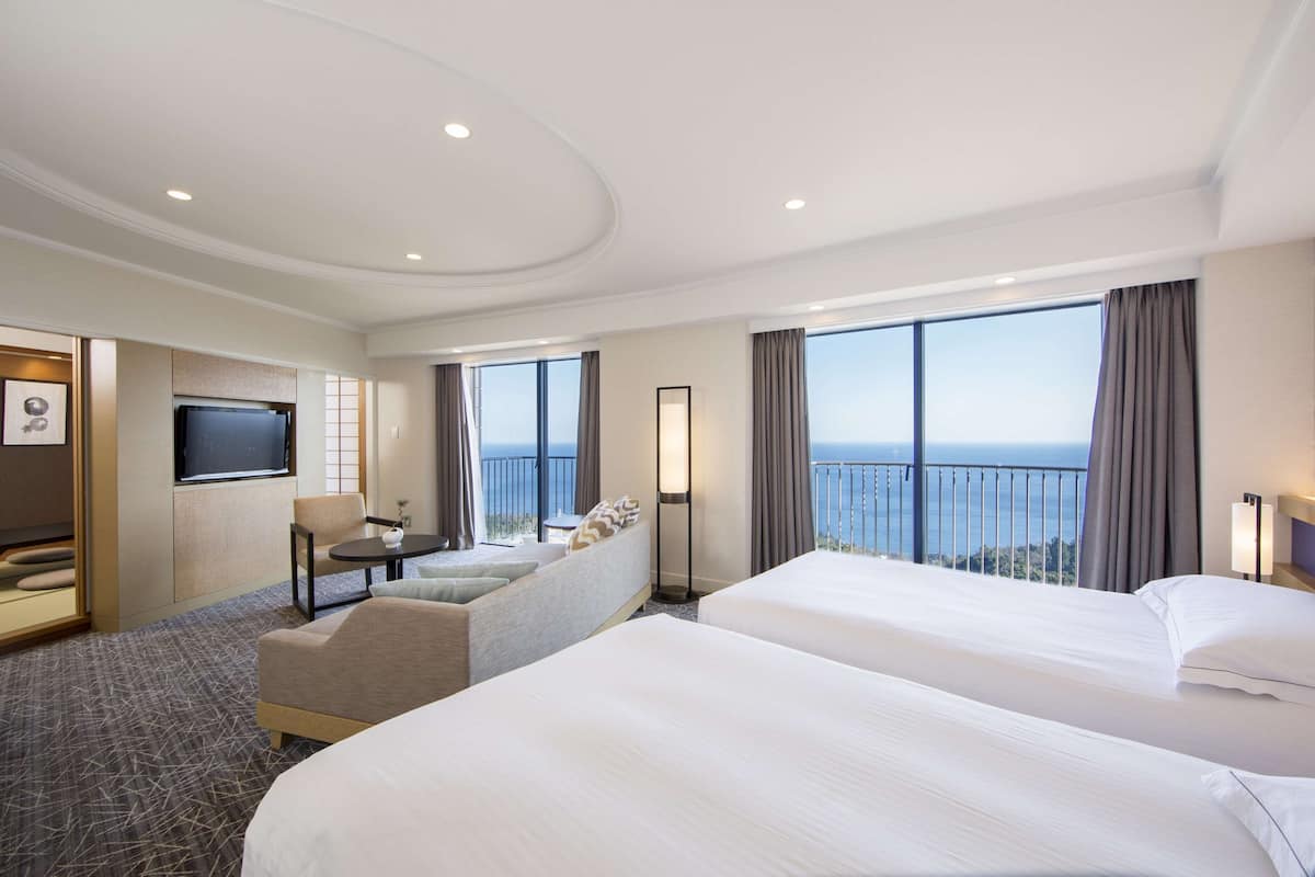 Japanese Western Premium Suite | 1 bedroom, in-room safe, WiFi, bed sheets