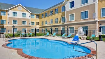 Seasonal outdoor pool