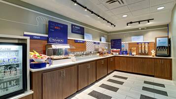 Free buffet breakfast