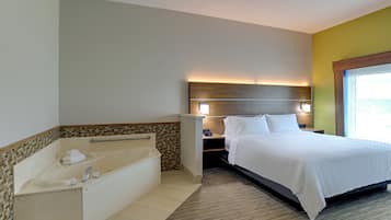 1 bedroom, hypo-allergenic bedding, in-room safe, desk
