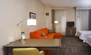 Studio, 2 Queen Beds, Accessible, Non Smoking | Premium bedding, in-room safe, desk, blackout drapes - Hampton Inn & Suites Valdosta/Conference Center (Valdosta)