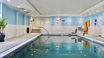 Indoor pool, seasonal outdoor pool, pool cabanas (surcharge)