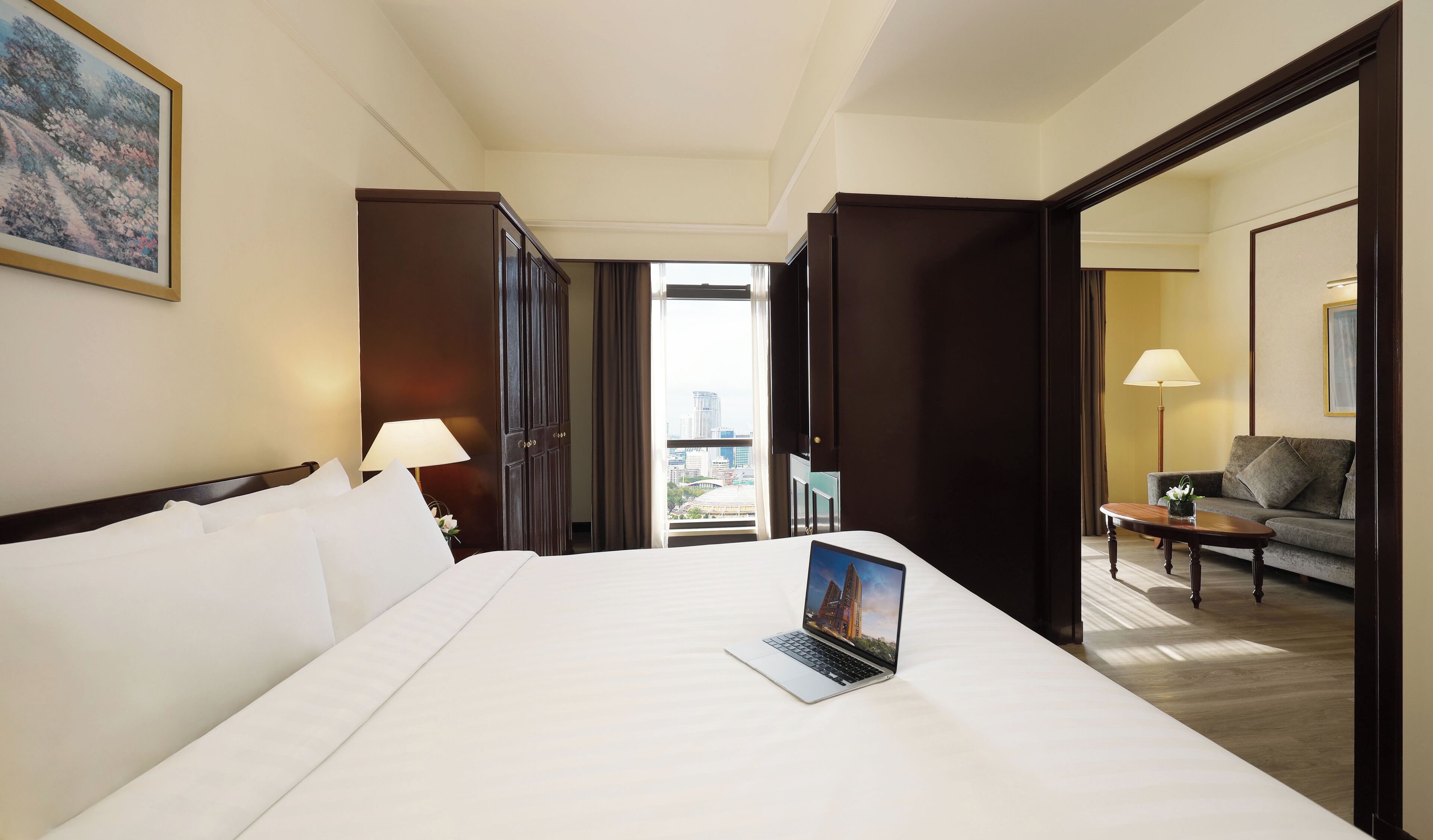 Minibar, in-room safe, desk, blackout curtains