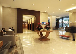 Lobby sitting area