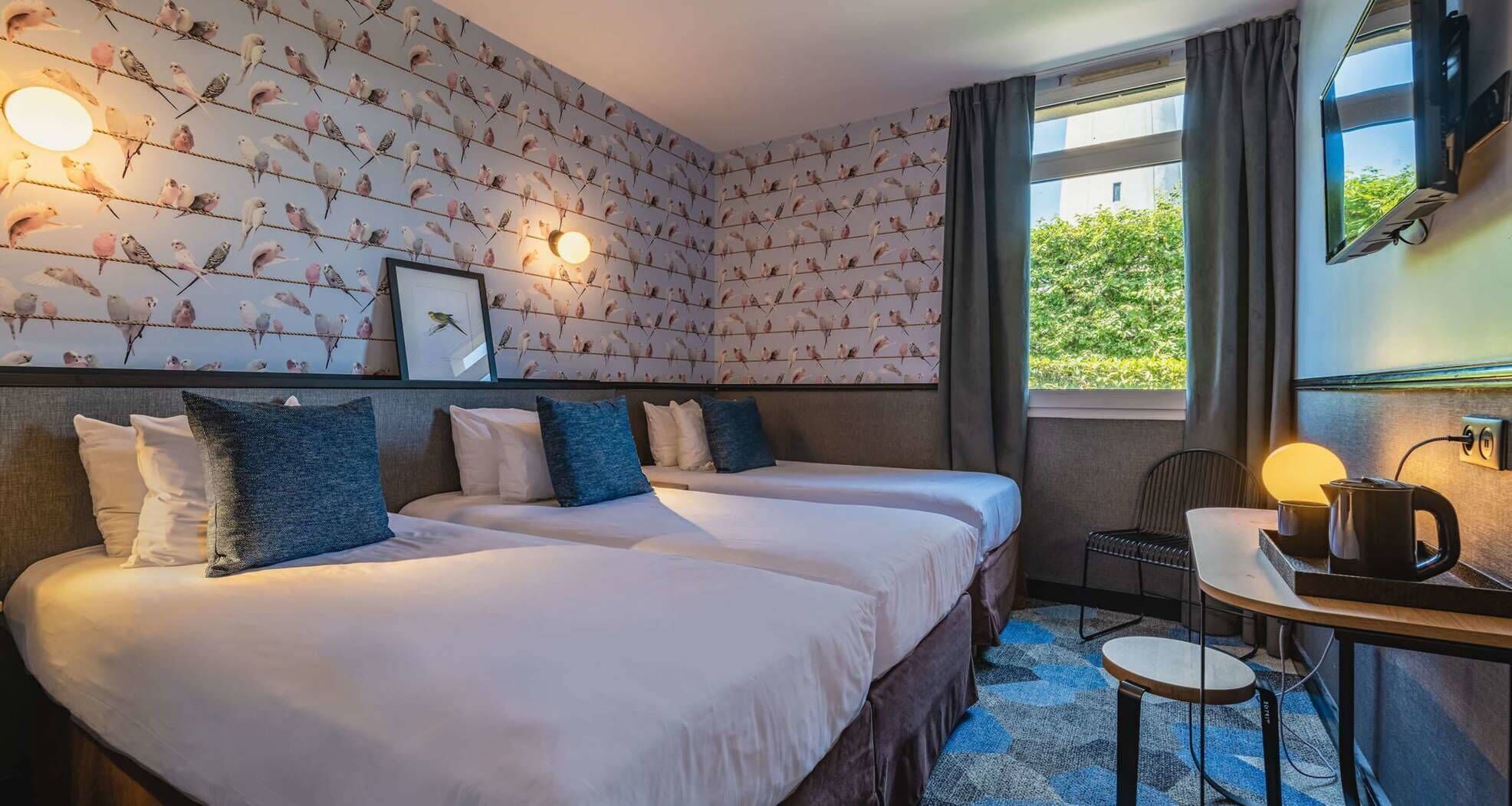 In-room safe, desk, soundproofing, free cots/infant beds