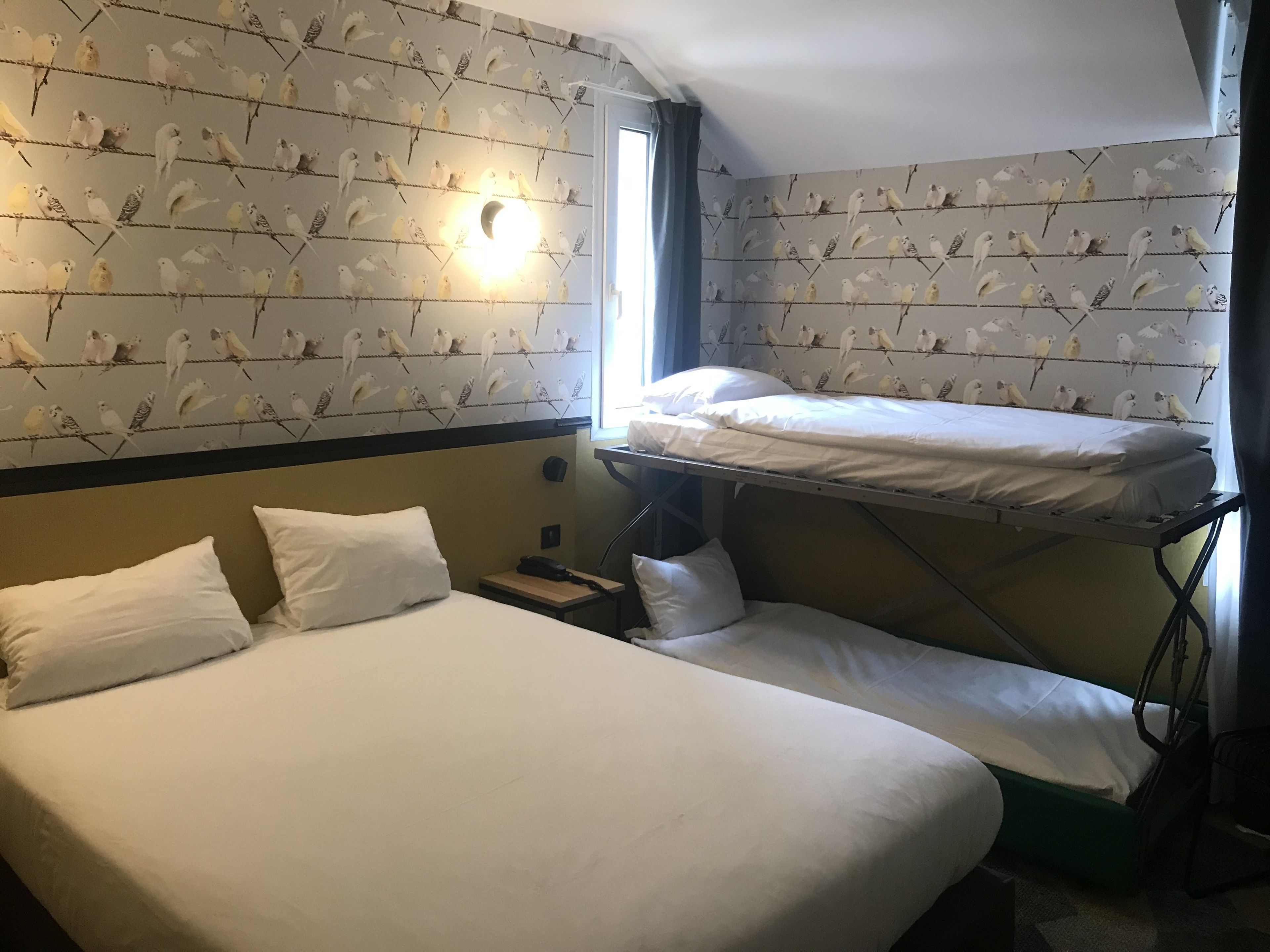 quadruple room | in-room safe, desk, soundproofing, free cots/infant beds