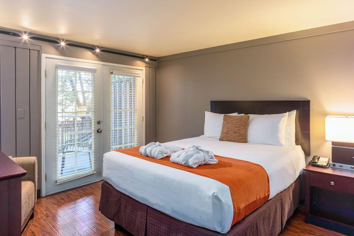 Zimmer, 1 Queen-Bett | Bettwäsche aus ägyptischer Baumwolle, Allergikerbettwaren