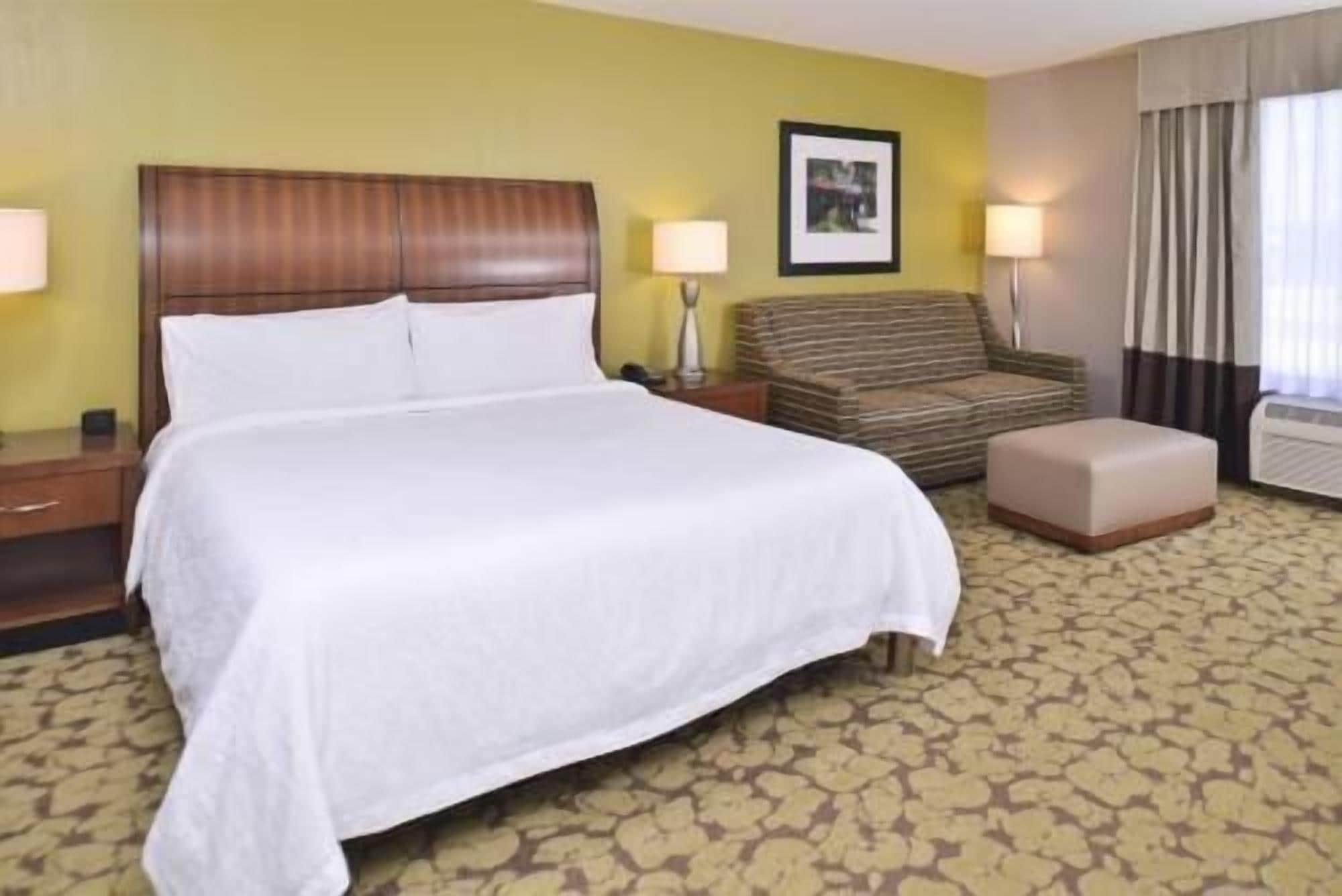Down comforters, Select Comfort beds, in-room safe, desk