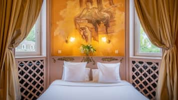 Suite | Sábanas de algodón egipcio, ropa de cama de alta calidad, minibar