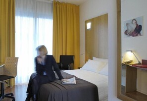Minibar, in-room safe, desk, blackout curtains
