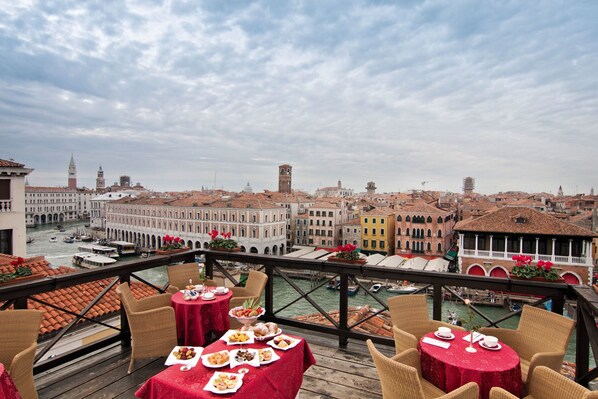Terrace/patio - Hotel Foscari Palace (Venice)