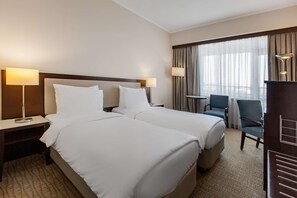 Down comforters, minibar, in-room safe, iron/ironing board