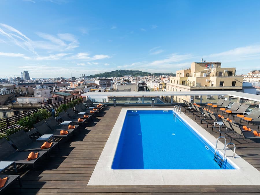Seasonal outdoor pool