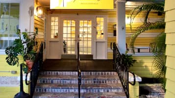 Voorkant van accommodatie