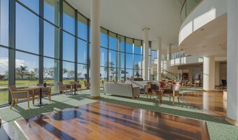 Siddeområde i lobbyen