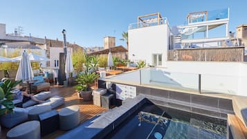 Piscina en la azotea