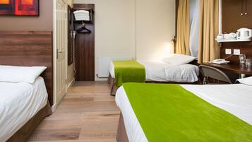 Family Room, Private Bathroom | In-room safe, desk, soundproofing, iron/ironing board