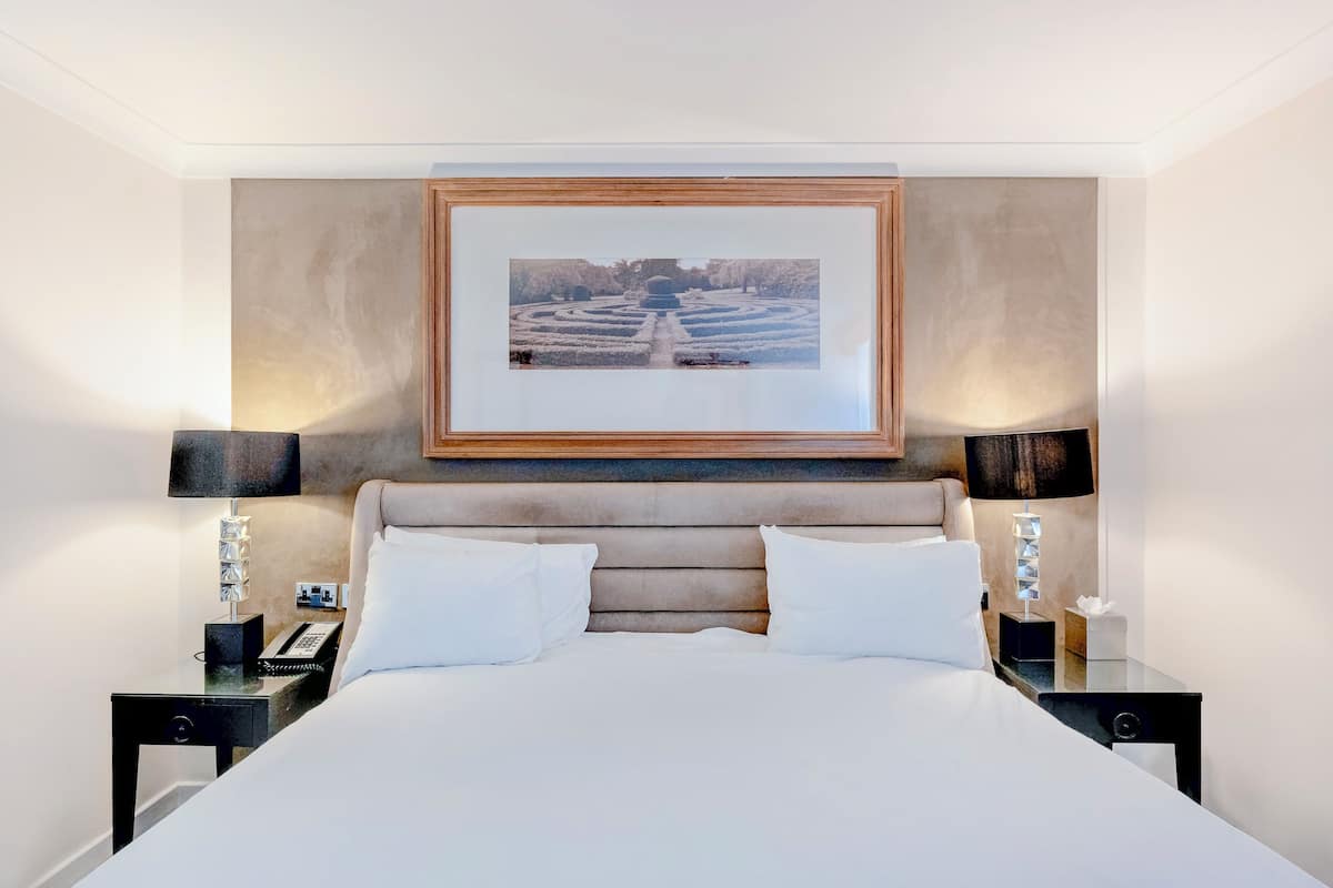 In-room safe, desk, laptop workspace, blackout drapes