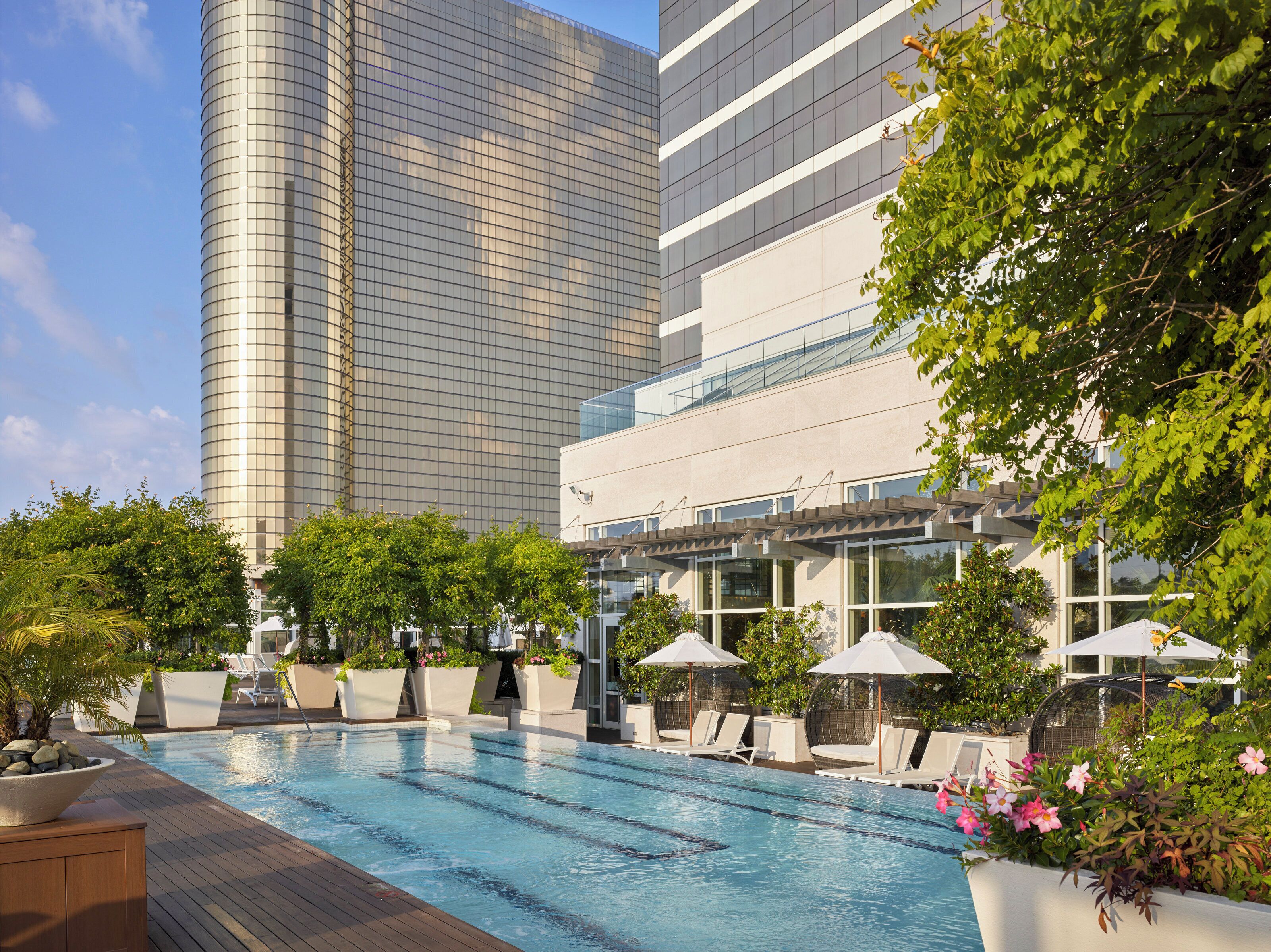 indoor pool, pool cabanas (surcharge), pool loungers