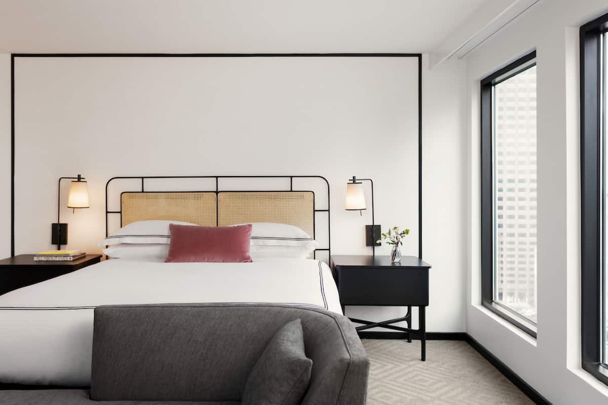 1 bedroom, Frette Italian sheets, premium bedding, pillowtop beds