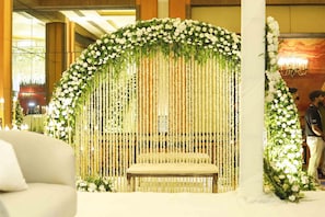 Indoor wedding
