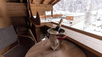 Habitación doble superior (Gletscherblick) | Vista desde la habitación