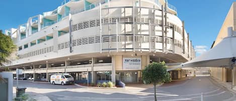 Fassade der Unterkunft