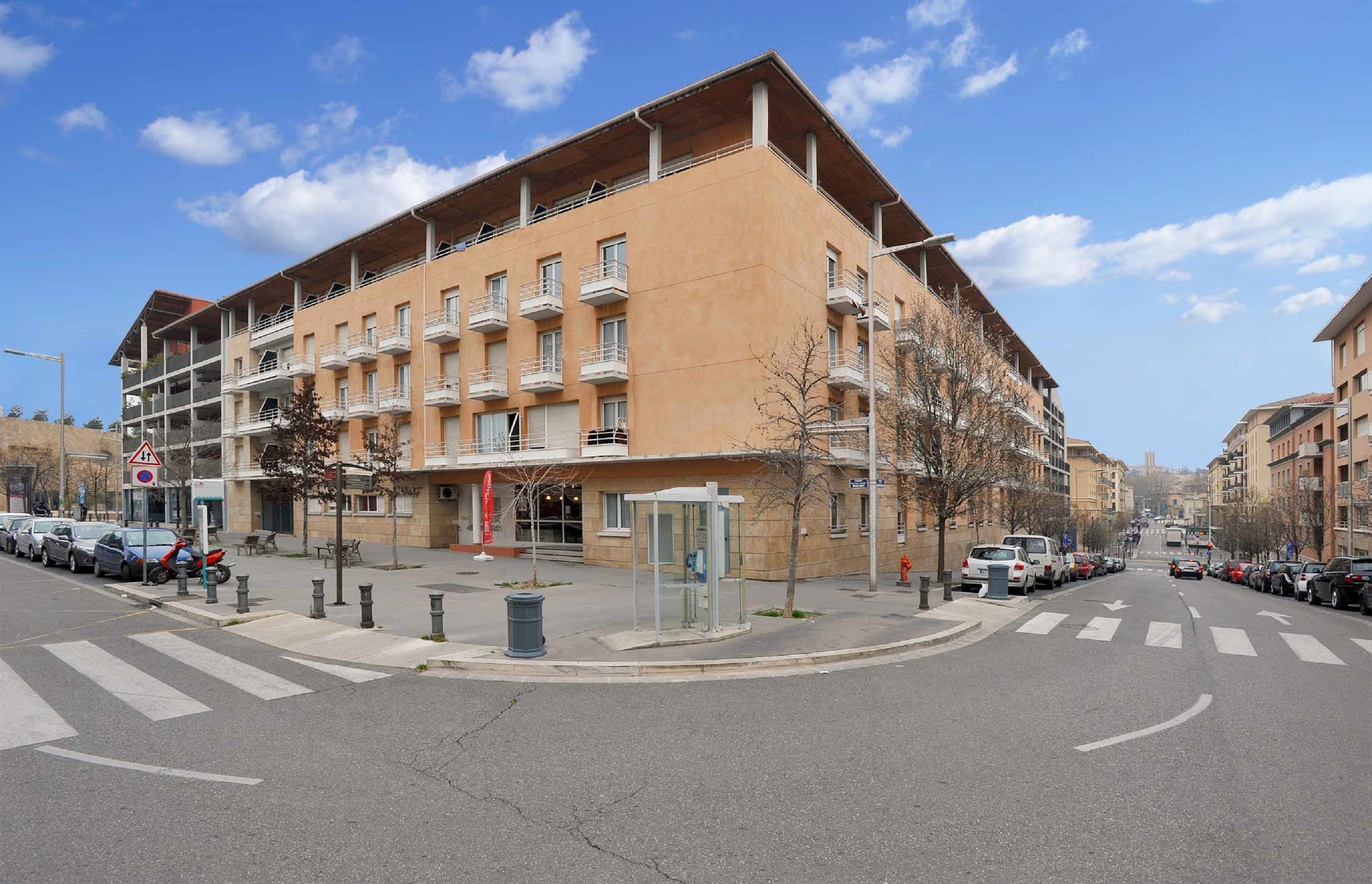 Fassade der Unterkunft