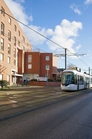 Façade de l’hébergement