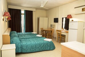 Uitzicht vanuit de kamer