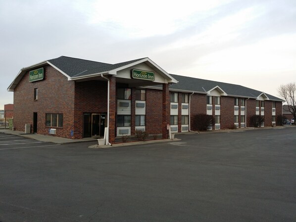 Voorkant van accommodatie