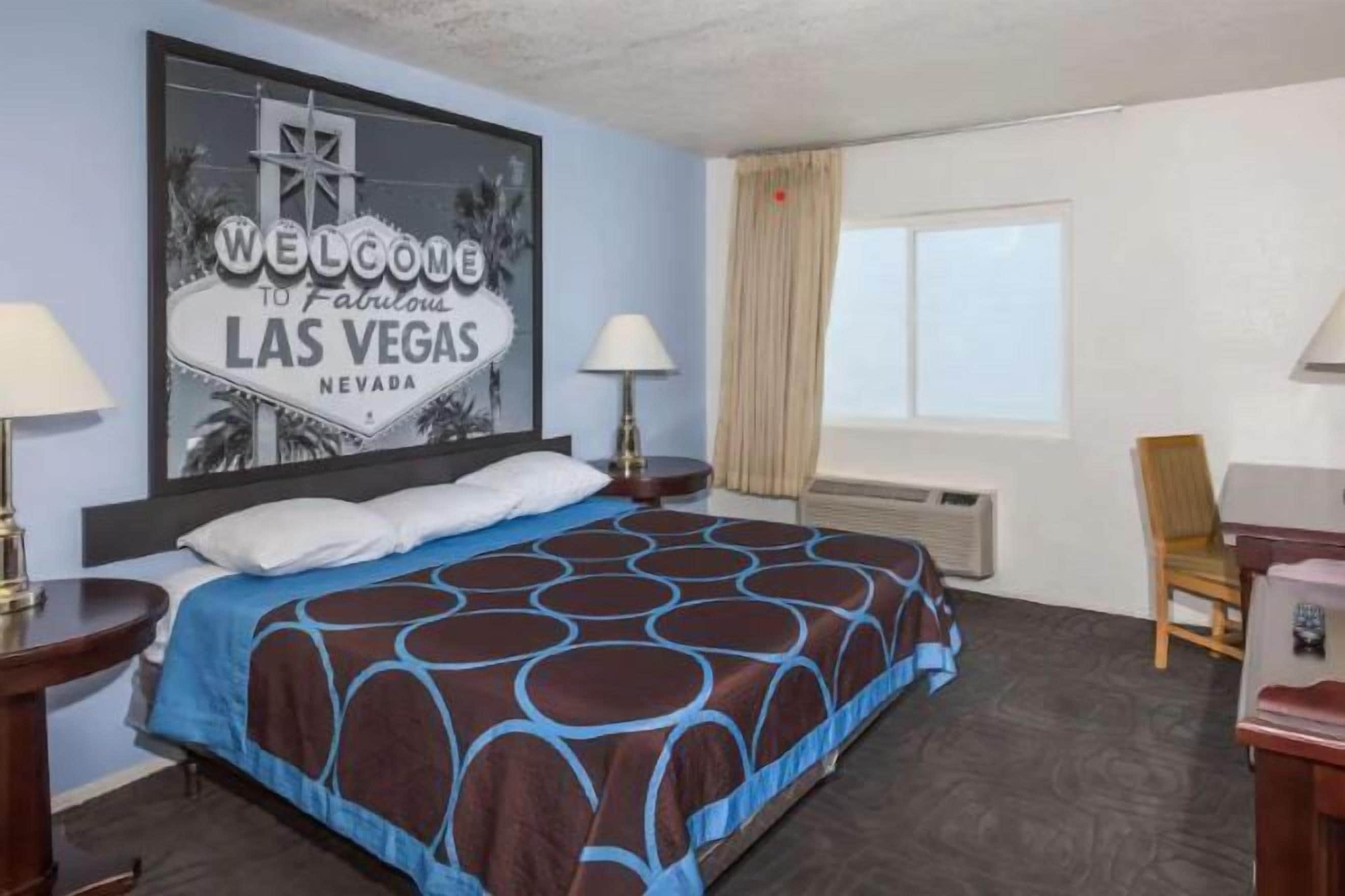 Desk, blackout drapes, iron/ironing board, free WiFi