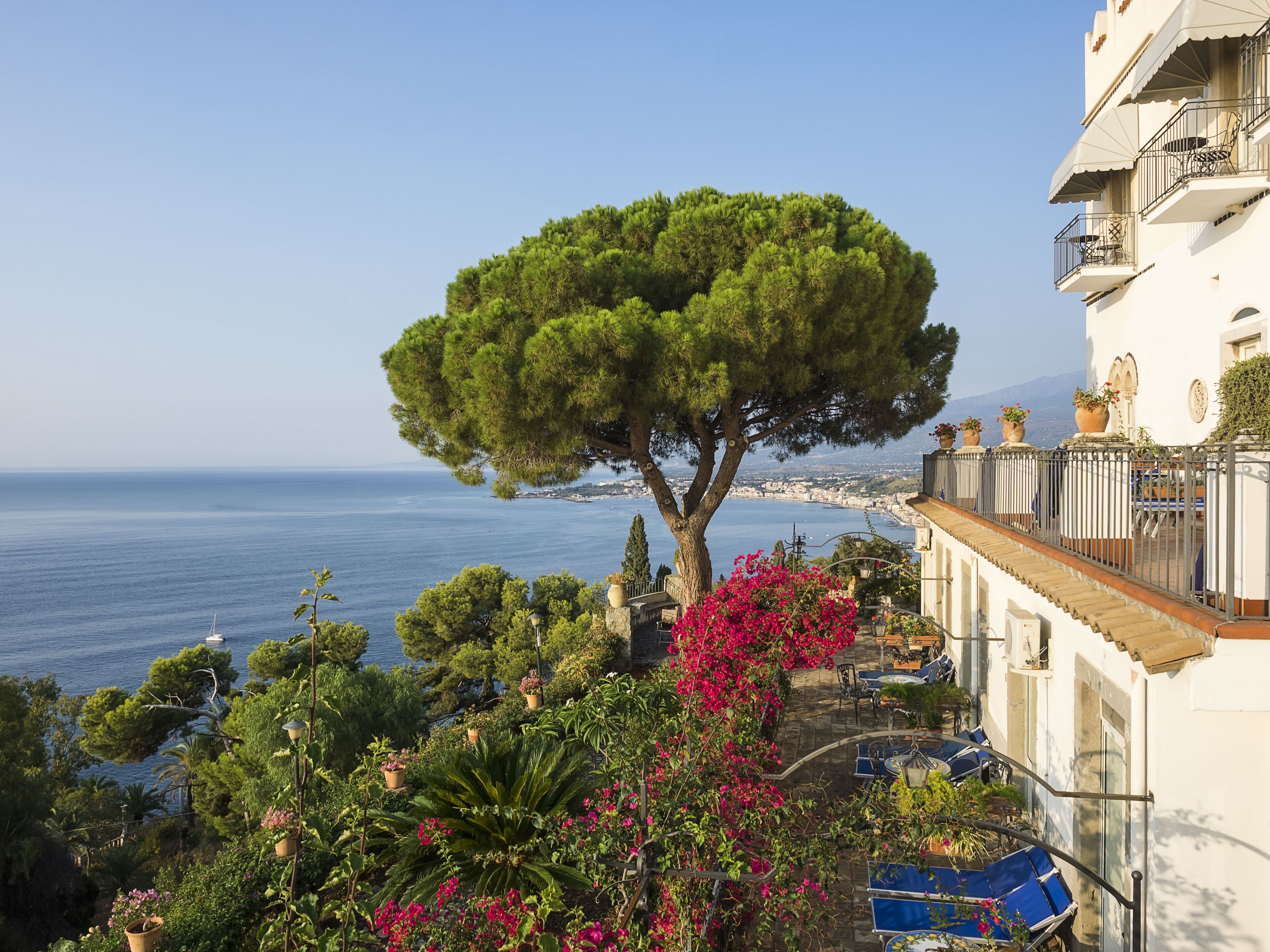 Terrasse sur le toit