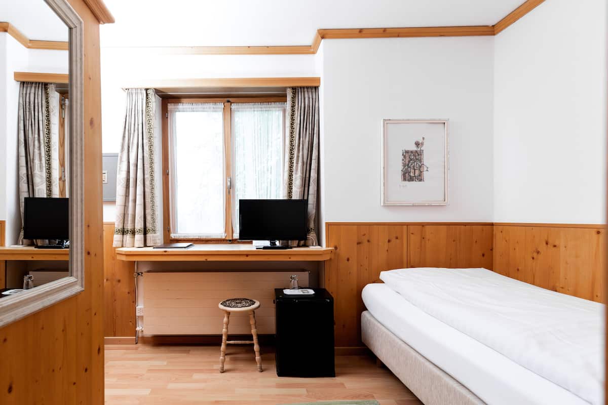 Economy enkelrum | Minibar, värdeförvaringsskåp på rummet, skrivbord och gratis wi-fi