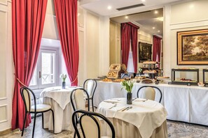 Daily buffet breakfast (EUR 10 per person)