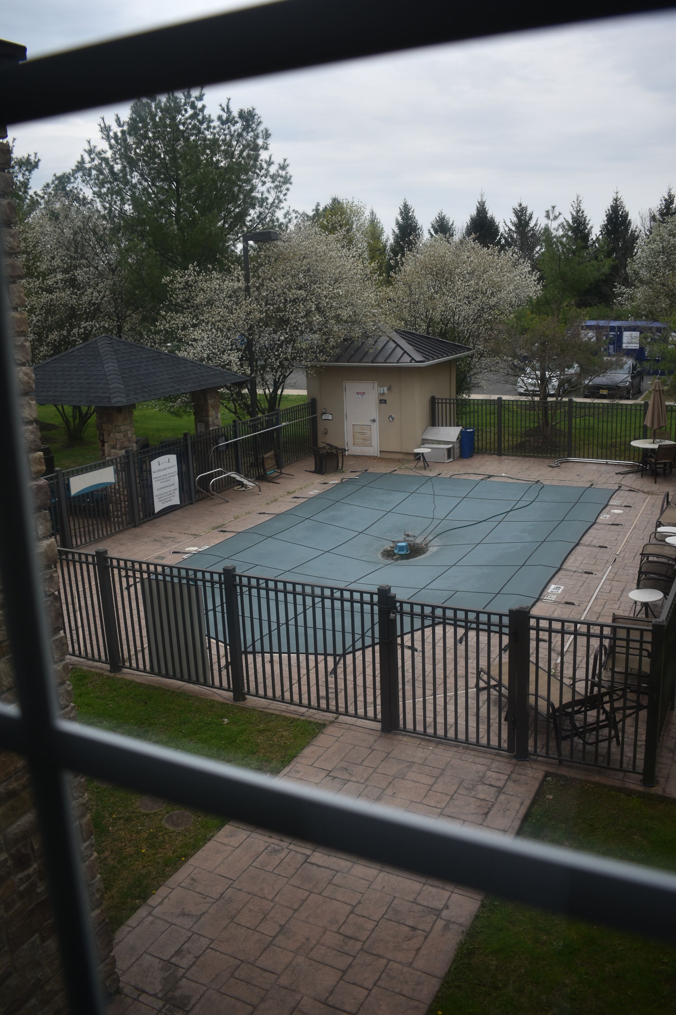 Seasonal outdoor pool