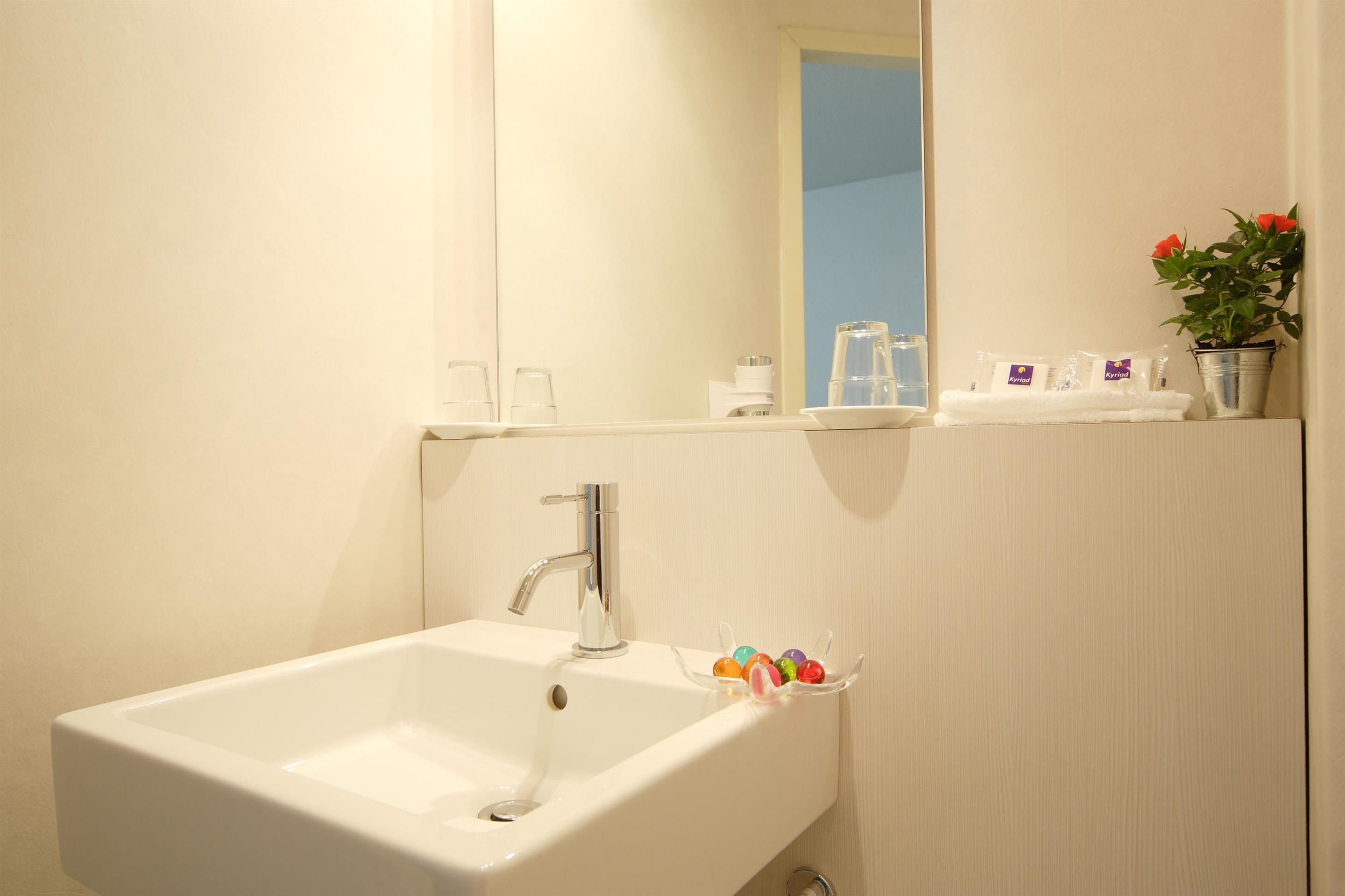 shower, eco-friendly toiletries, hair dryer, towels