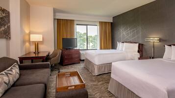 Studio Suite, Multiple Beds | Premium bedding, desk, laptop workspace, blackout drapes