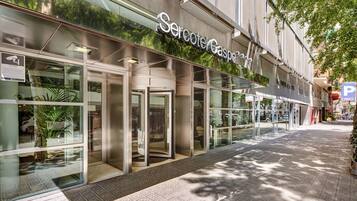 Fachada de la propiedad