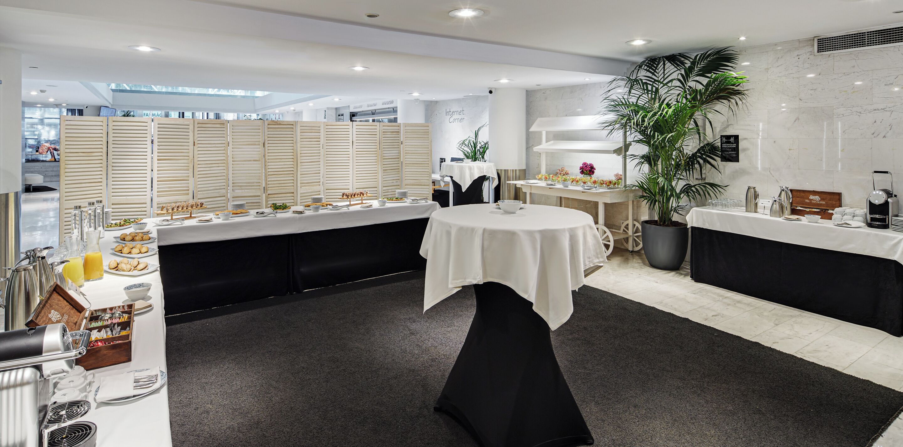 daily buffet breakfast (eur 16 per person)