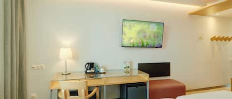 Classic Twin Room (with Extra Bed) | Minibar, in-room safe, desk, soundproofing