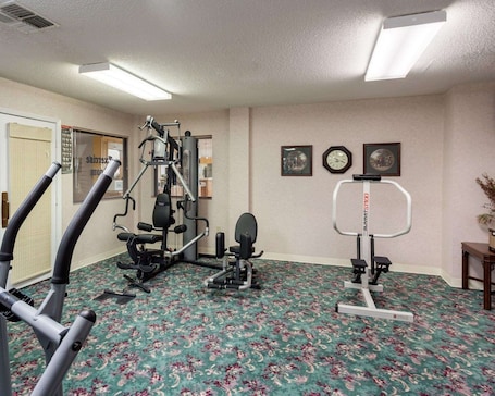 Fitnessbereich. Quality Inn Robinsonville