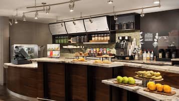 Daily cooked-to-order breakfast for a fee