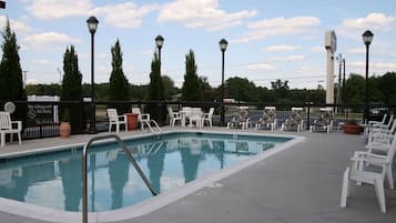 Seasonal outdoor pool