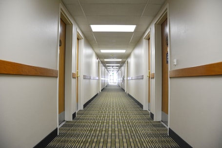 Hallway. Cedars Inn