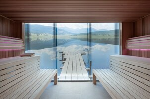 Sauna seca, sauna a vapor