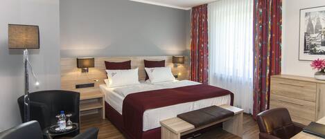 Ropa de cama de alta calidad, edredón y camas con pillow-top