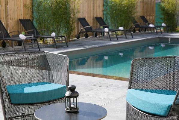 Seasonal outdoor pool