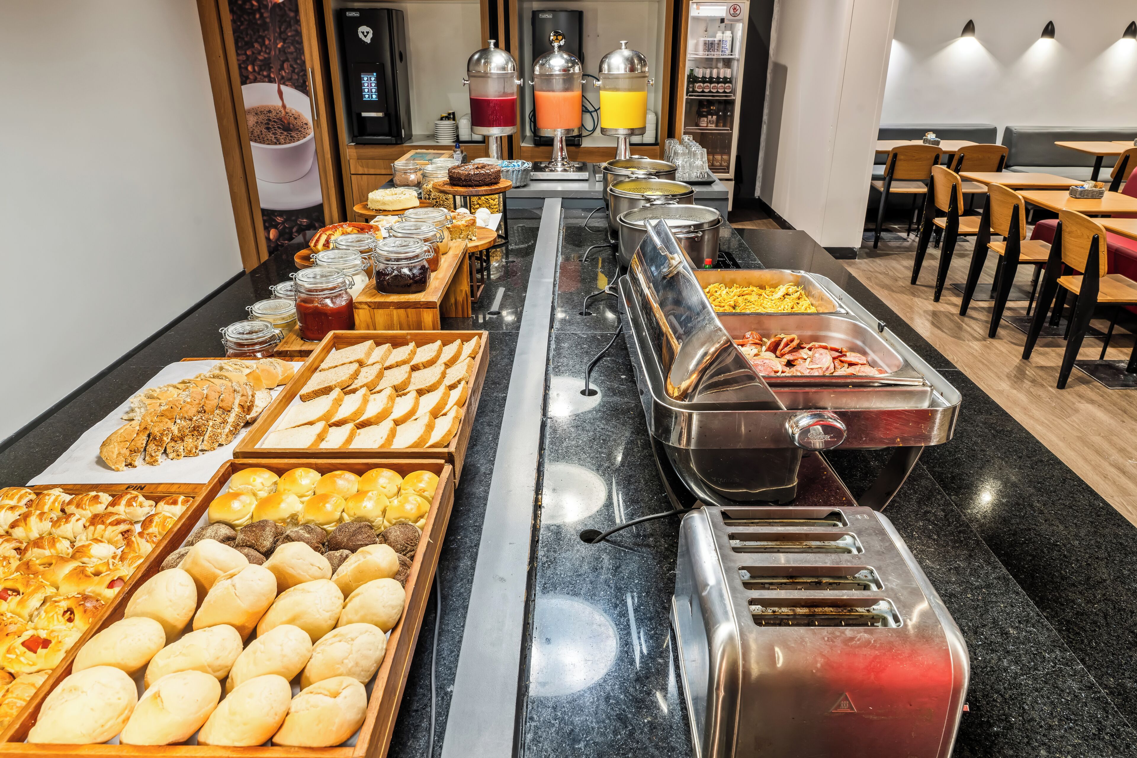 Buffet de café da manhã